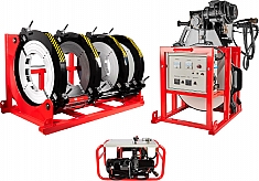 Гидравлический стыковой сварочный аппарат для пнд труб Gas Fusion Red-1200