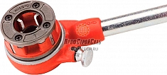 Использование клуппа ручного трубного резьбонарезного Ridgid 11-R BSPT RH Alloy 3/8"-2"