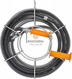 Набор для прочистки канализационных труб Крокочист 16 мм × 5 м