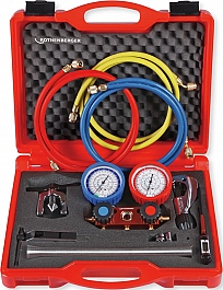 Набор инструментов для кондиционеров Rothenberger Klima I, 1/4 SAE Набор инструментов для кондиционеров Rothenberger Klima I, 1/4 SAE